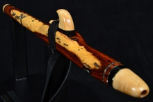 Ironwood (desert) Native American Flute, Minor, High C-5, #F4C